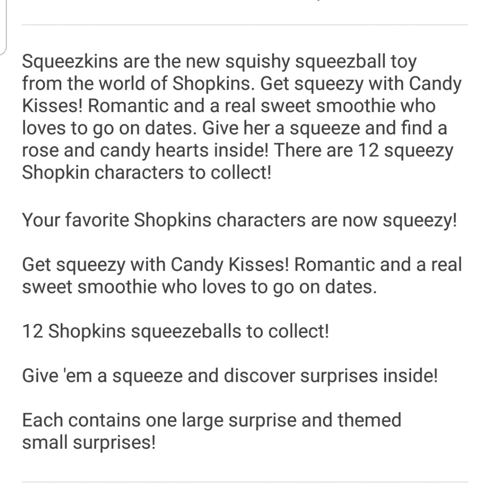 🎄🎄Shopkins squeezkins - Picture 6 of 6